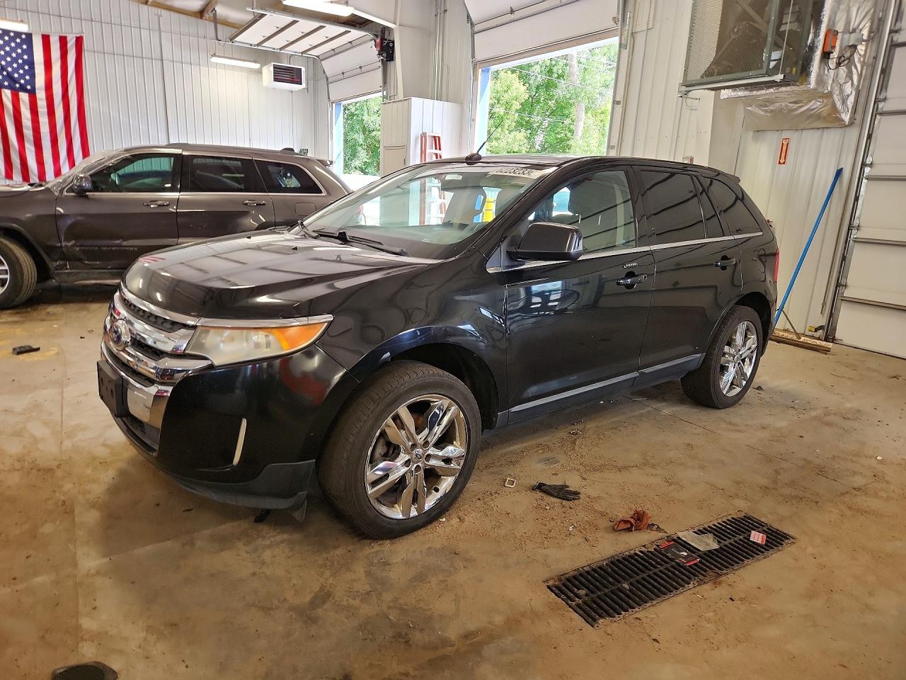 2011 Ford Edge Limited Черный vin: 2FMDK3KC8BBA41266