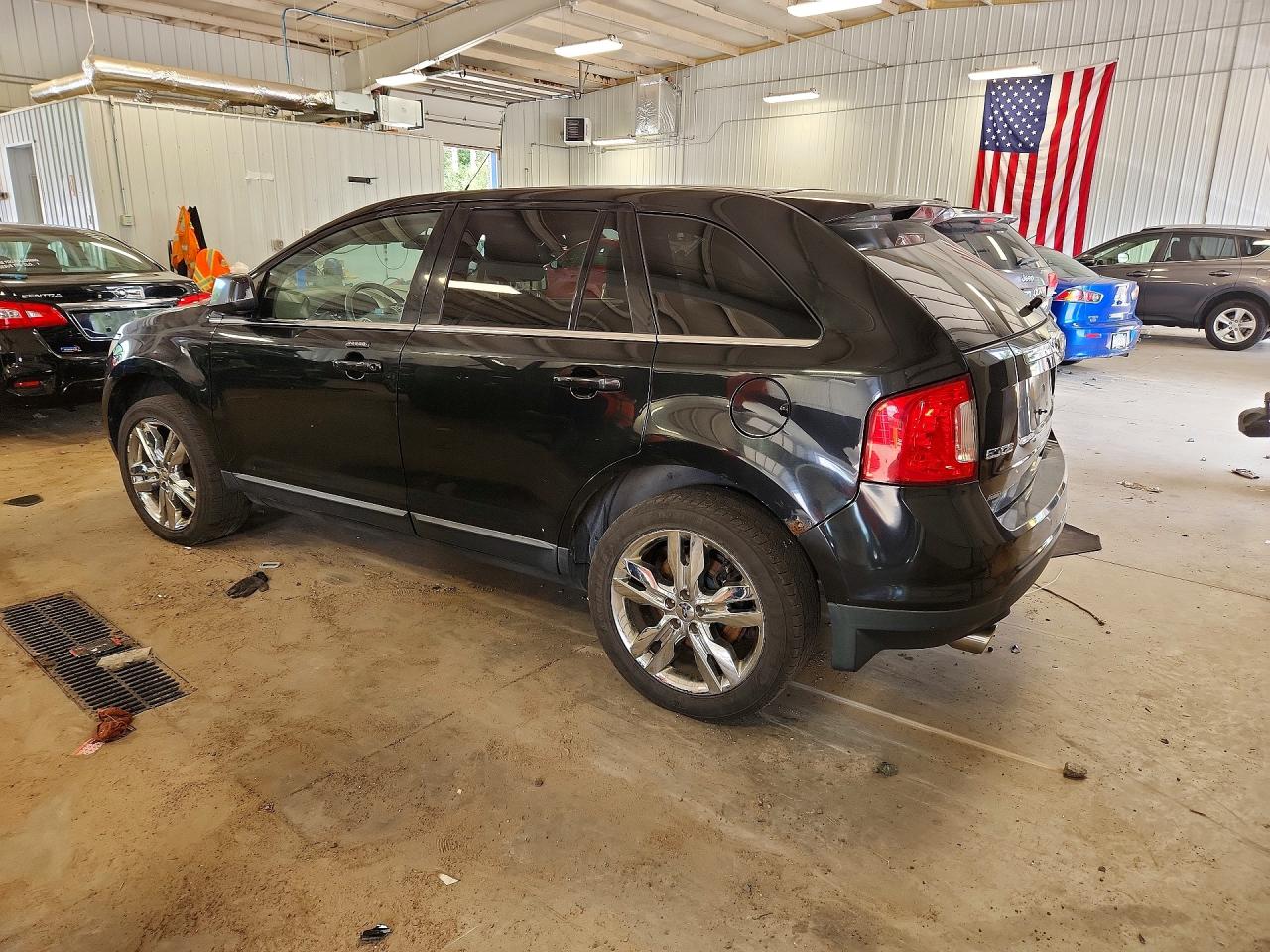 2011 Ford Edge Limited Черный vin: 2FMDK3KC8BBA41266