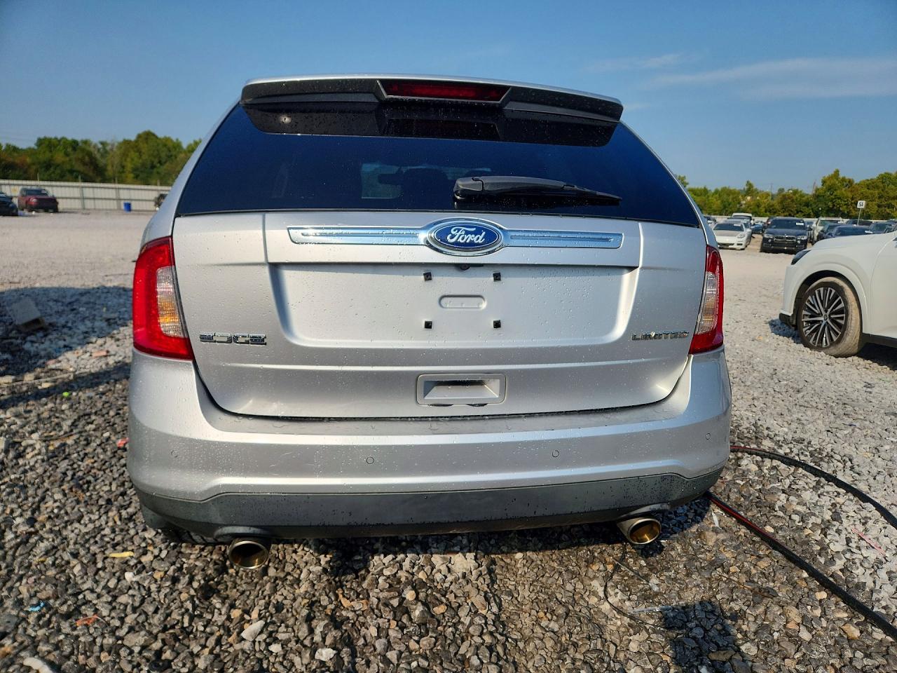 2011 Ford Edge Limited Silver vin: 2FMDK3KC8BBA62957