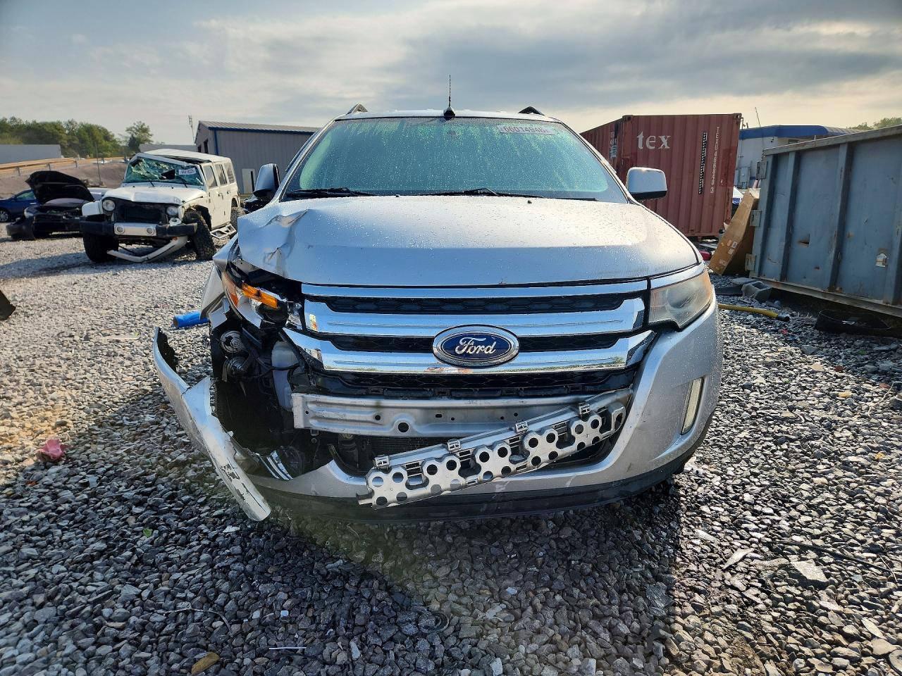 2011 Ford Edge Limited Silver vin: 2FMDK3KC8BBA62957