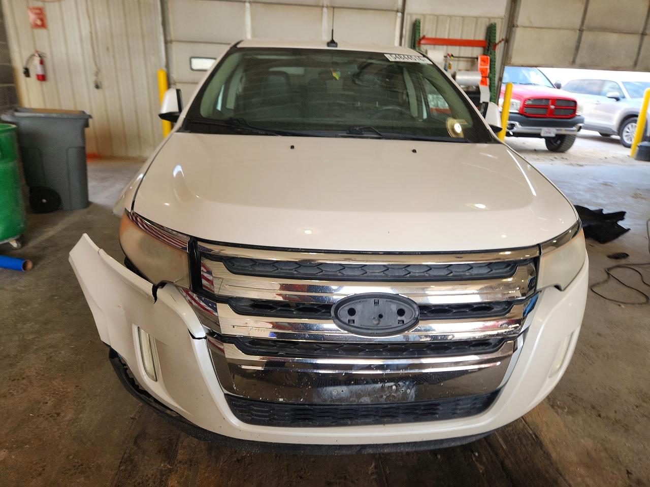 2011 Ford Edge Limited White vin: 2FMDK3KC8BBA76762