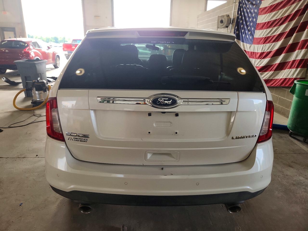 2011 Ford Edge Limited White vin: 2FMDK3KC8BBA76762