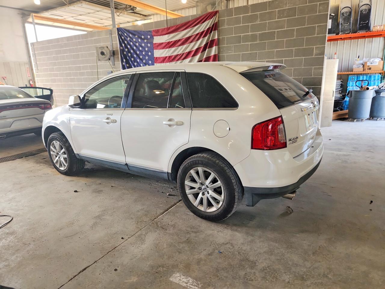 2011 Ford Edge Limited White vin: 2FMDK3KC8BBA76762