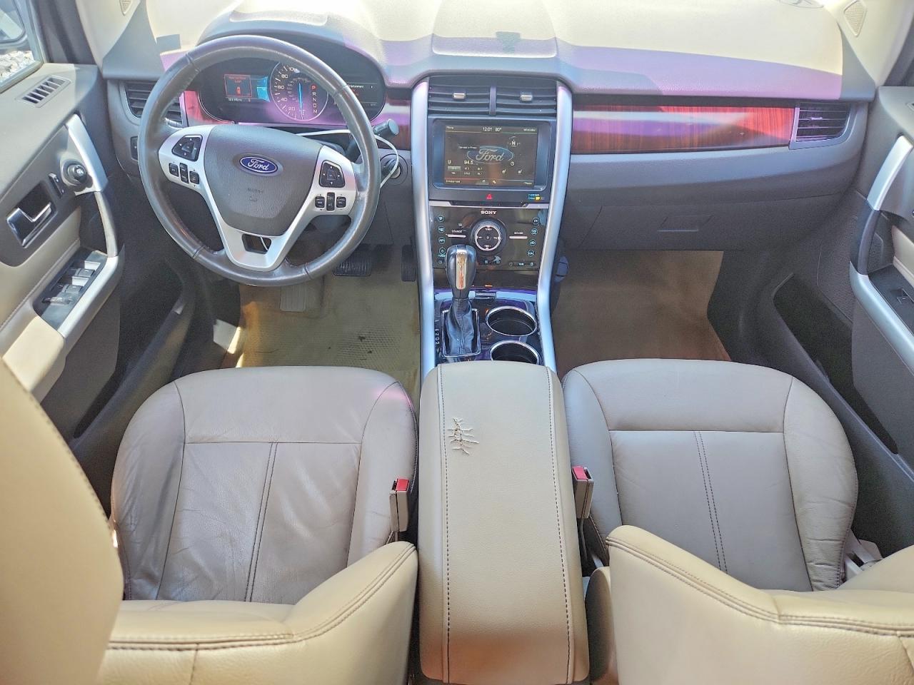 2011 Ford Edge Limited White vin: 2FMDK3KC8BBA89480