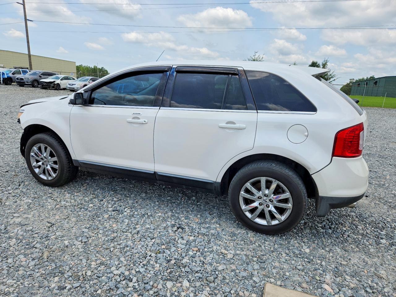 2011 Ford Edge Limited White vin: 2FMDK3KC8BBA89480