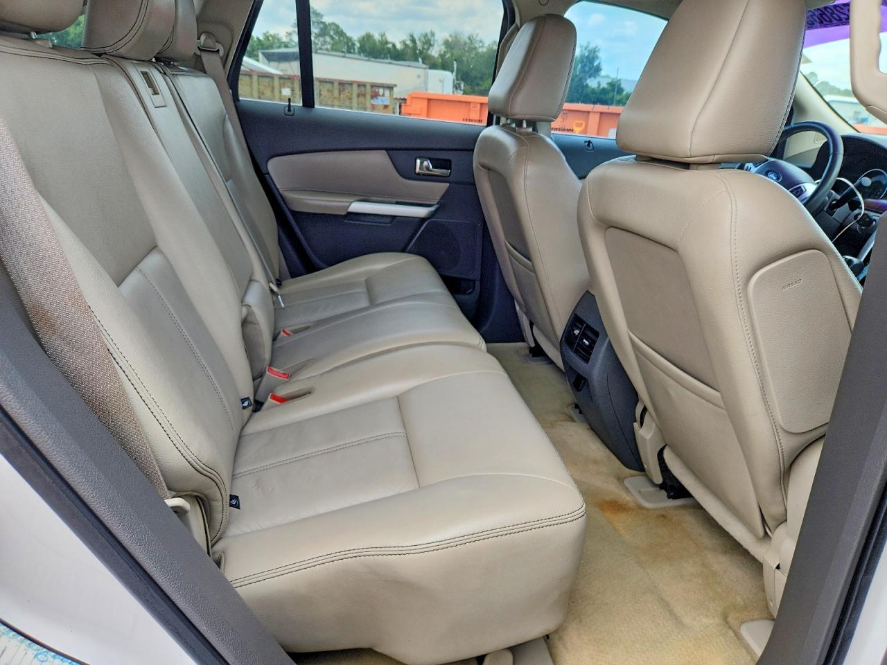 2011 Ford Edge Limited White vin: 2FMDK3KC8BBA89480