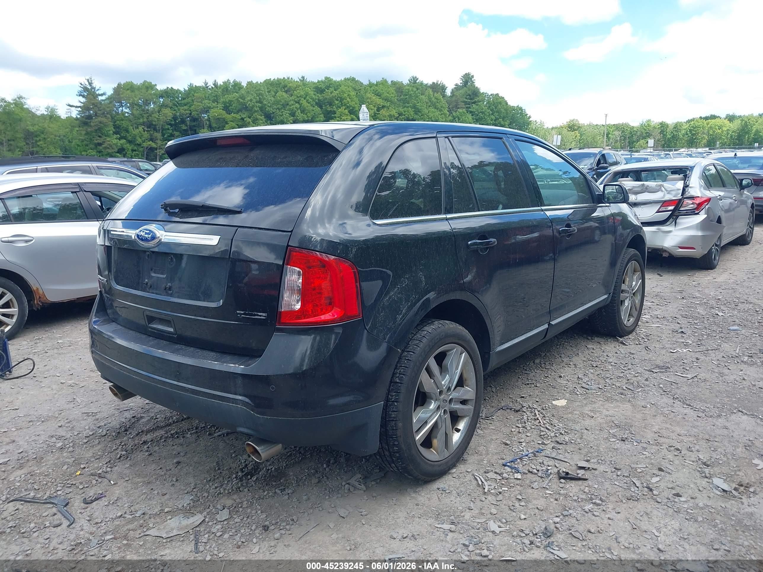 2011 Ford Edge Limited Gray vin: 2FMDK3KC8BBB01725