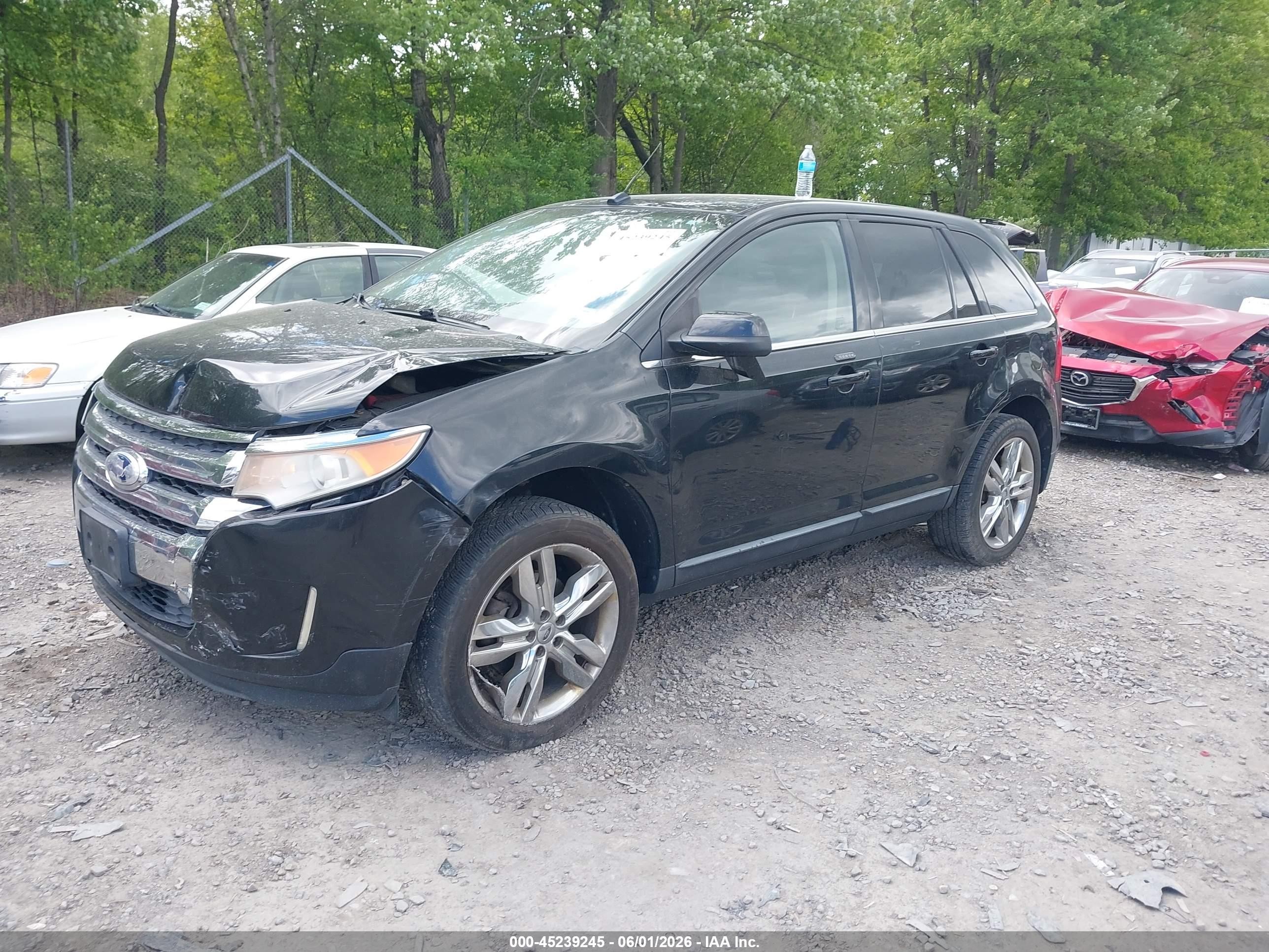 2011 Ford Edge Limited Gray vin: 2FMDK3KC8BBB01725