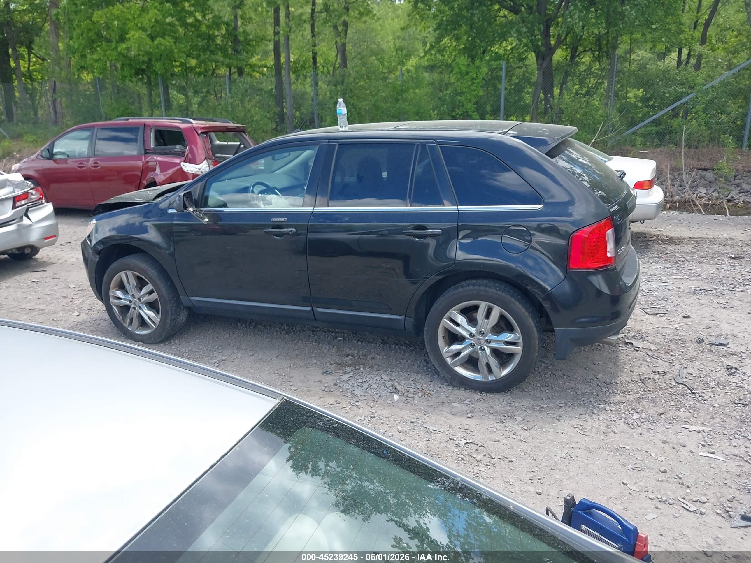 2011 Ford Edge Limited Gray vin: 2FMDK3KC8BBB01725