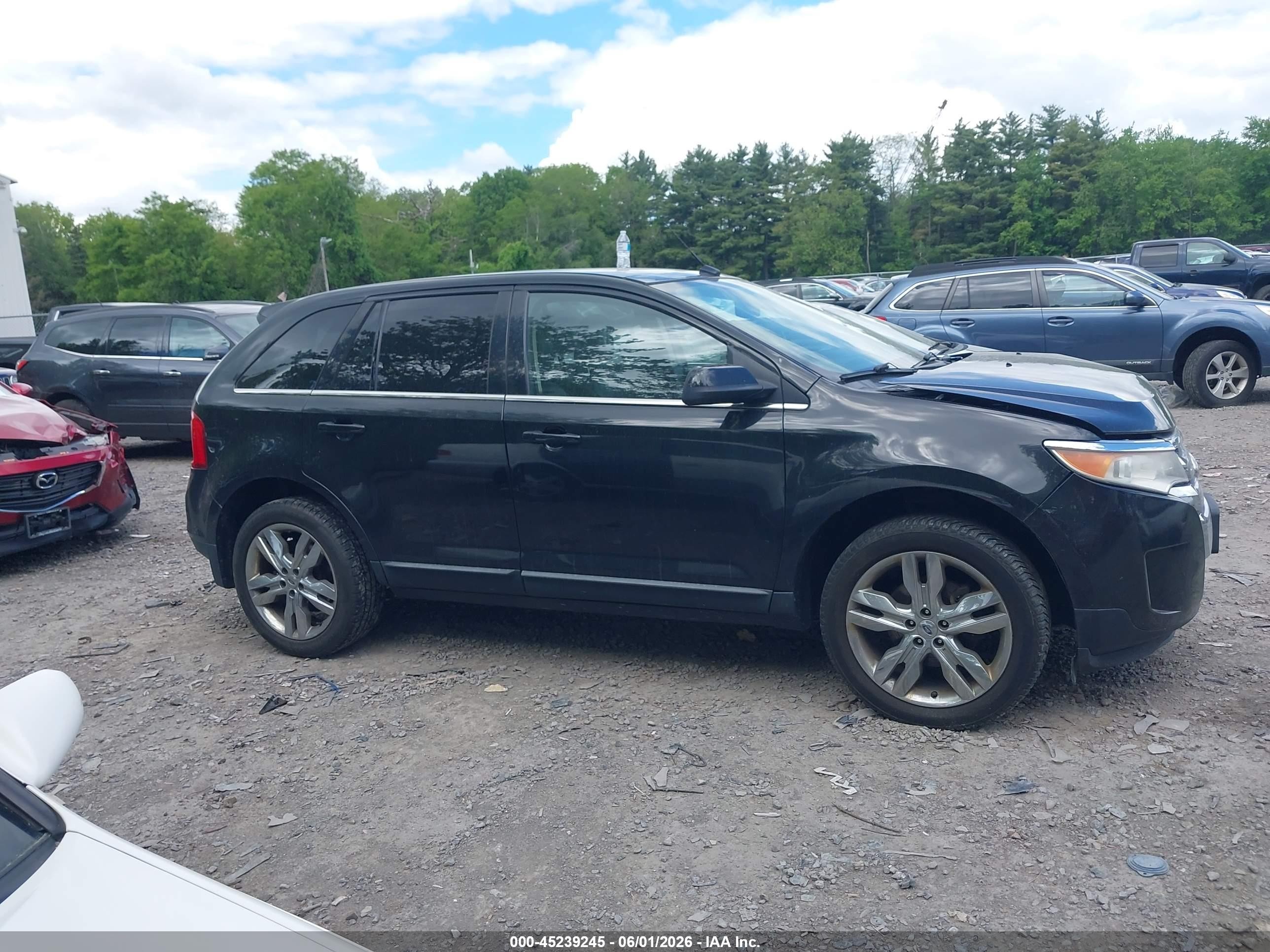 2011 Ford Edge Limited Gray vin: 2FMDK3KC8BBB01725