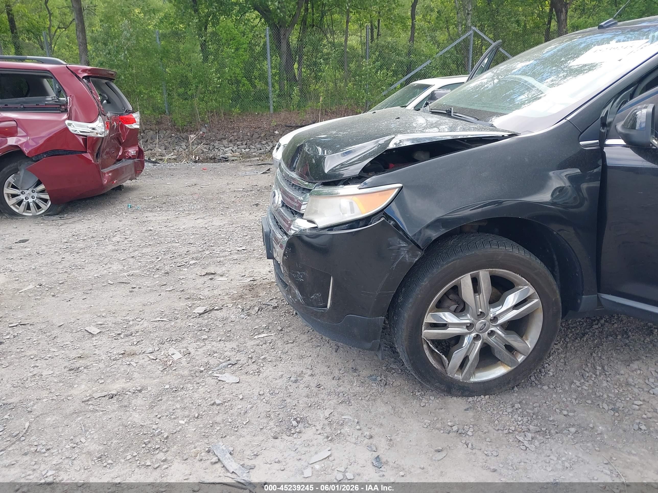 2011 Ford Edge Limited Gray vin: 2FMDK3KC8BBB01725