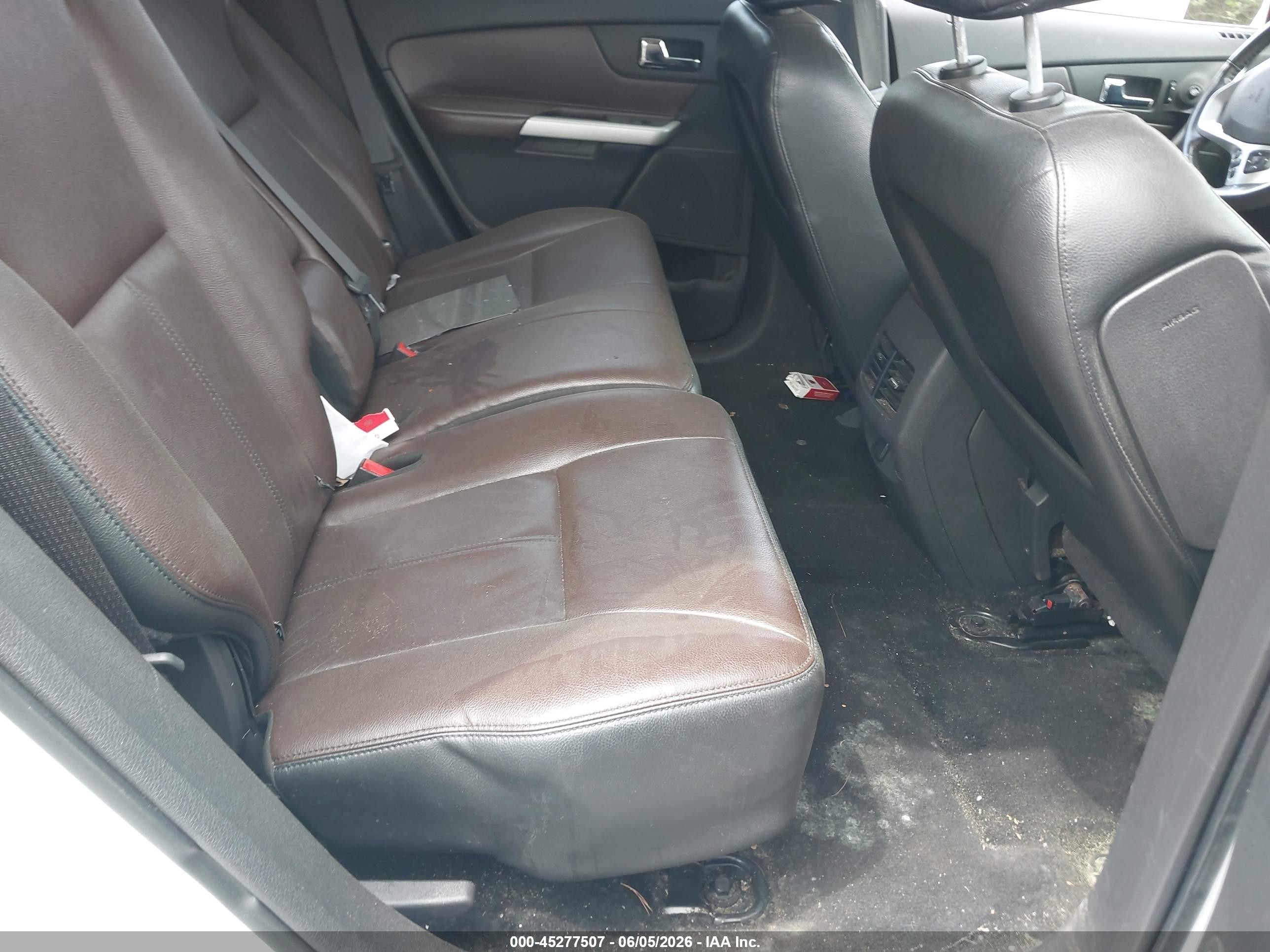 2011 Ford Edge Limited White vin: 2FMDK3KC8BBB05399