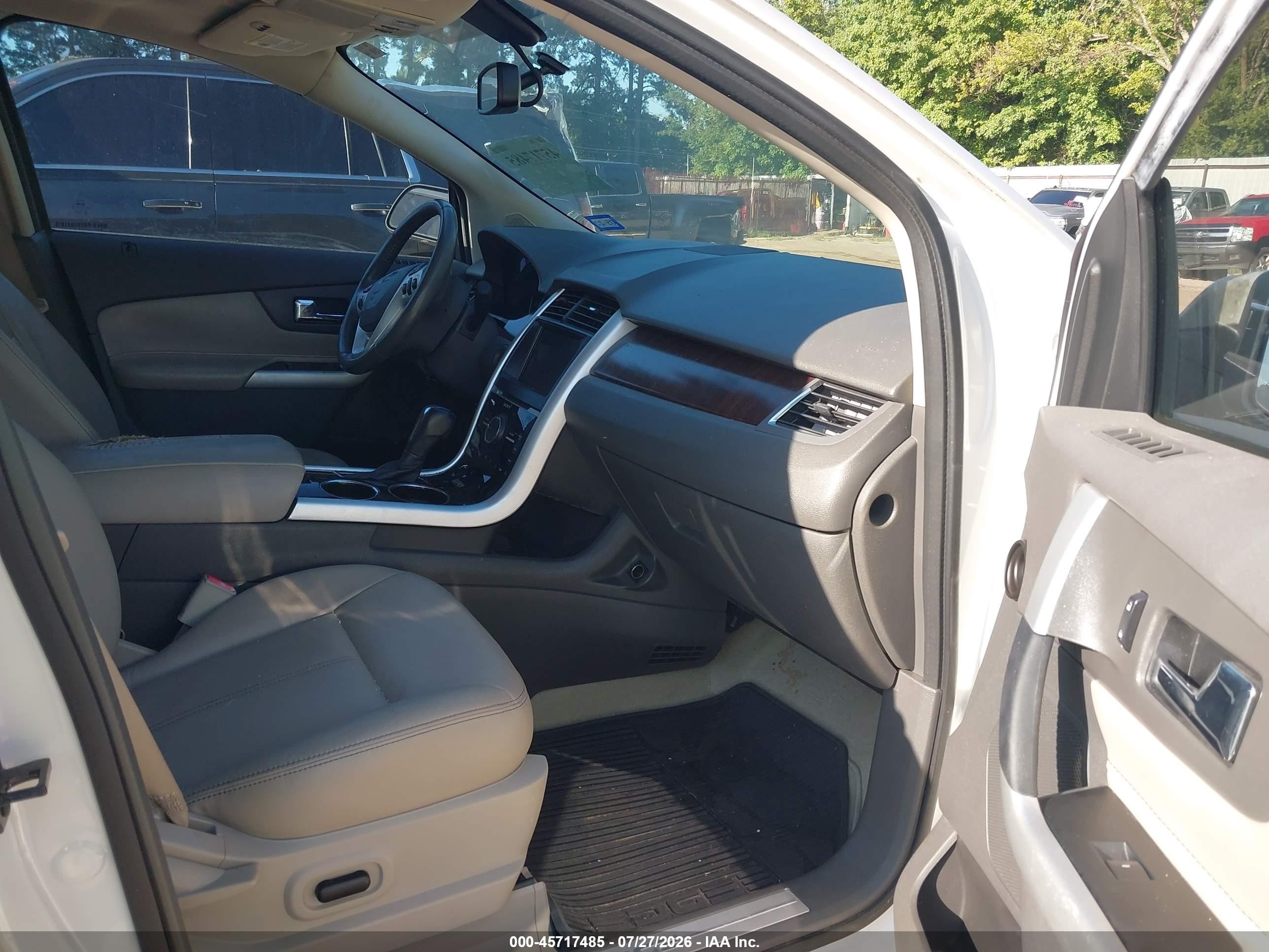 2011 Ford Edge Limited White vin: 2FMDK3KC8BBB11025