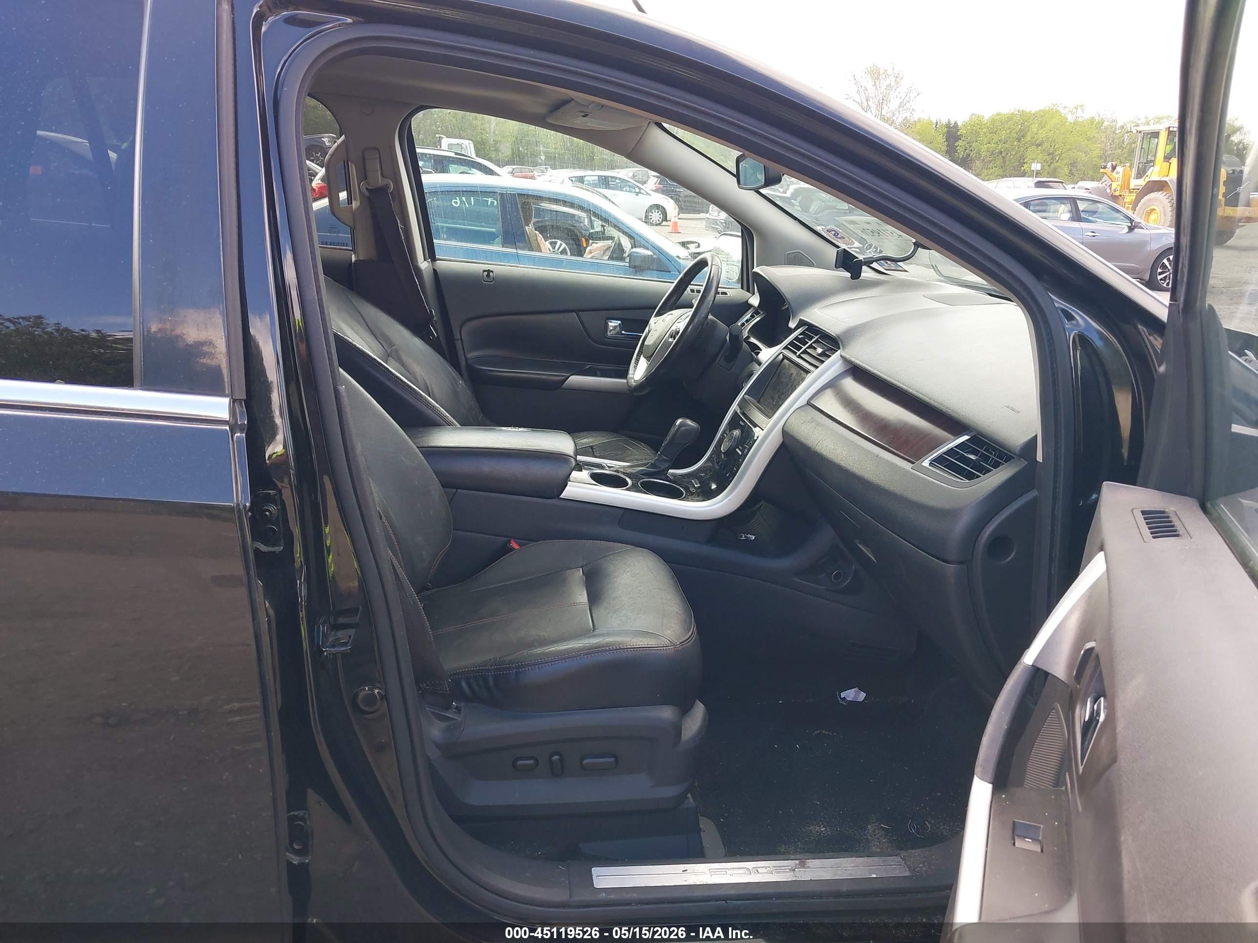 2012 Ford Edge Limited Black vin: 2FMDK3KC8CBA85964
