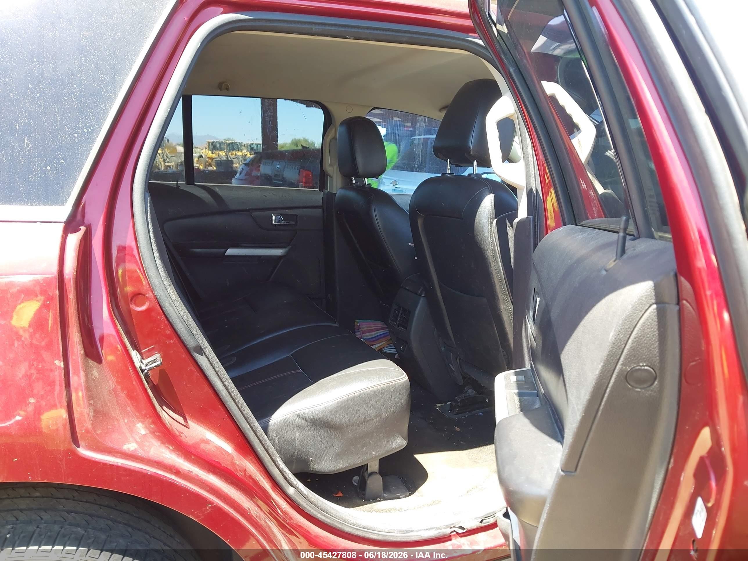 2013 Ford Edge Limited Maroon vin: 2FMDK3KC8DBA18234