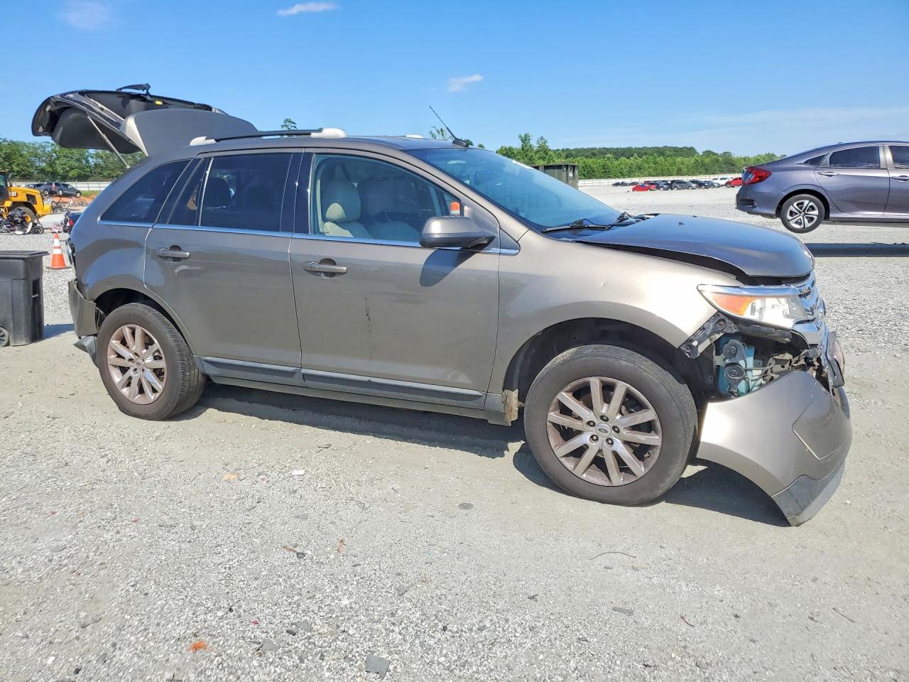 2013 Ford Edge Limited Серый vin: 2FMDK3KC8DBB04496