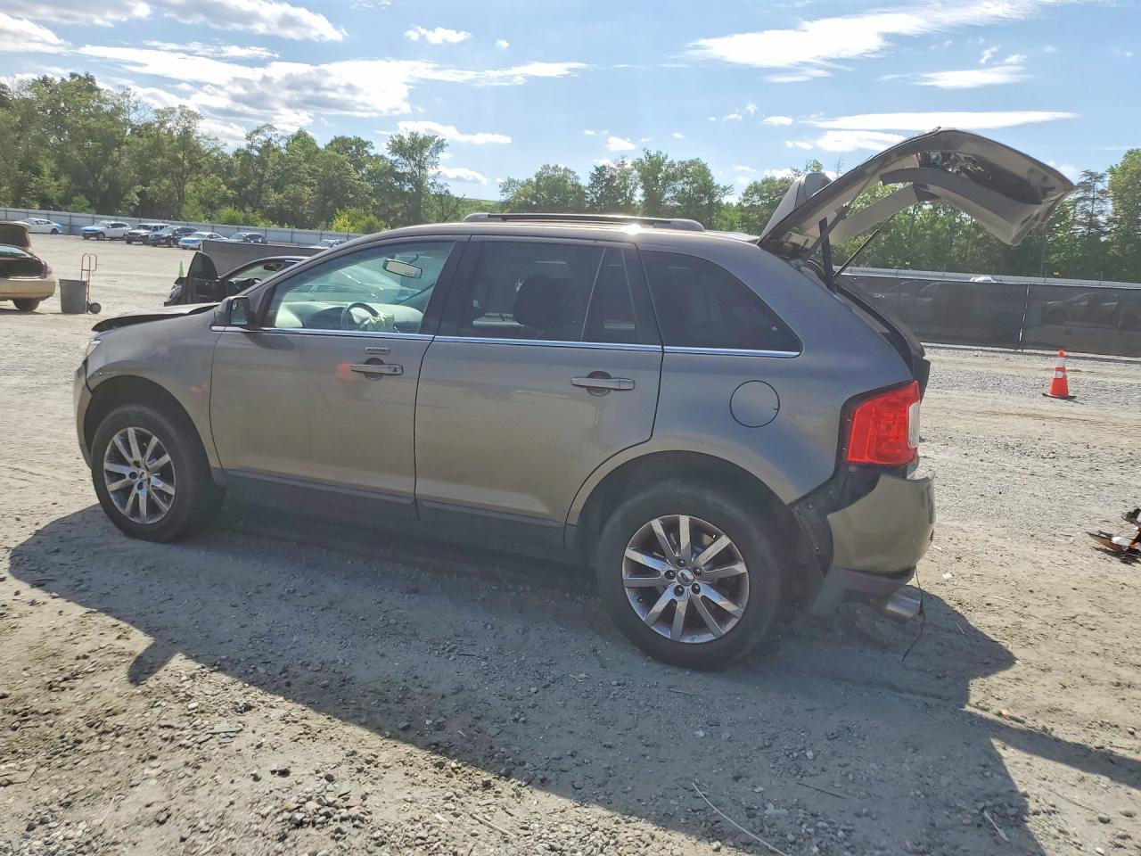 2013 Ford Edge Limited Серый vin: 2FMDK3KC8DBB04496