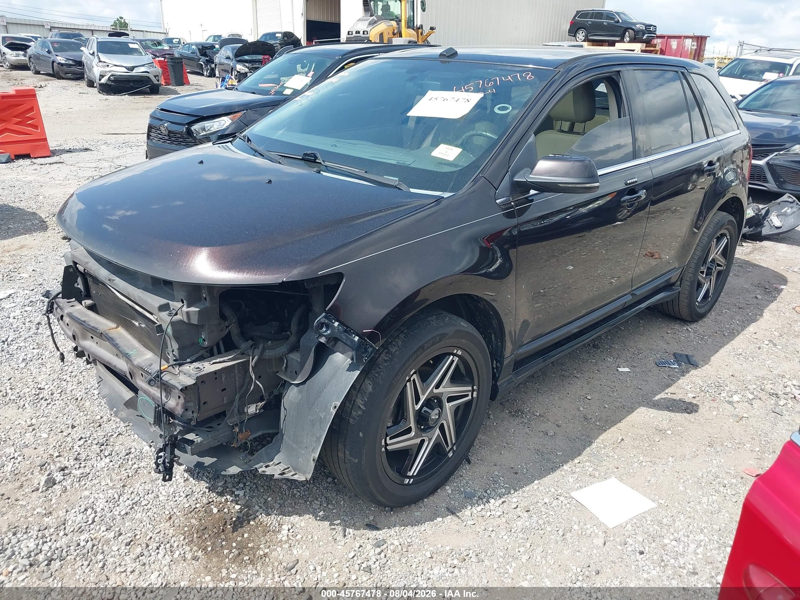2013 Ford Edge Limited Black vin: 2FMDK3KC8DBB50832