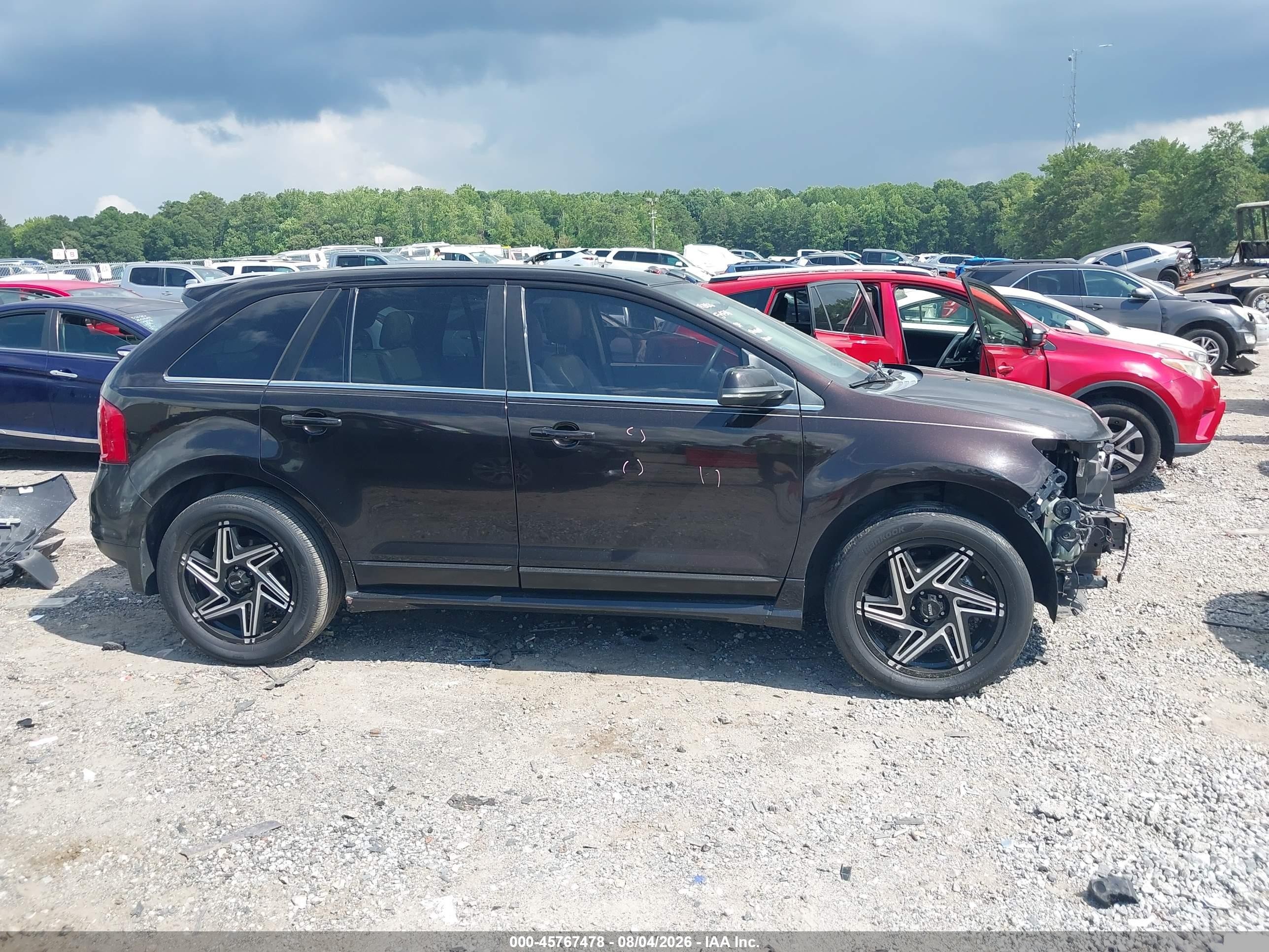 2013 Ford Edge Limited Black vin: 2FMDK3KC8DBB50832