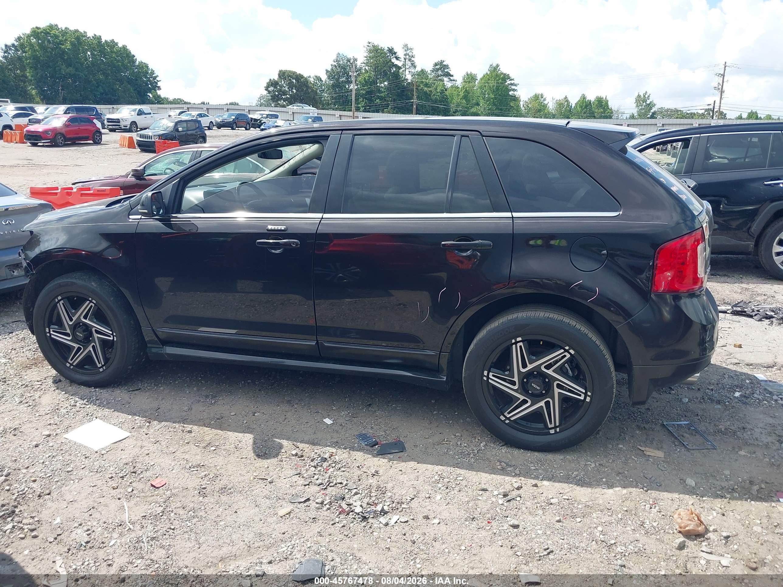 2013 Ford Edge Limited Black vin: 2FMDK3KC8DBB50832