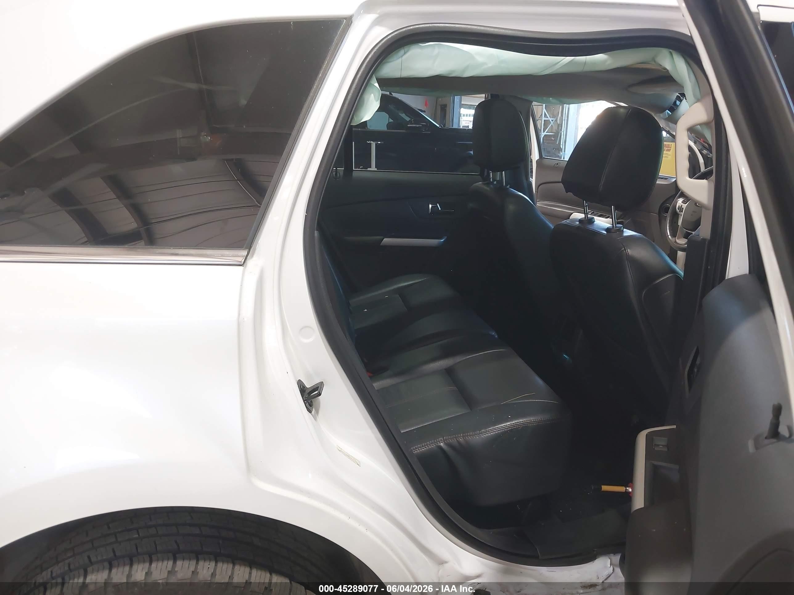 2013 Ford Edge Limited White vin: 2FMDK3KC8DBC37114