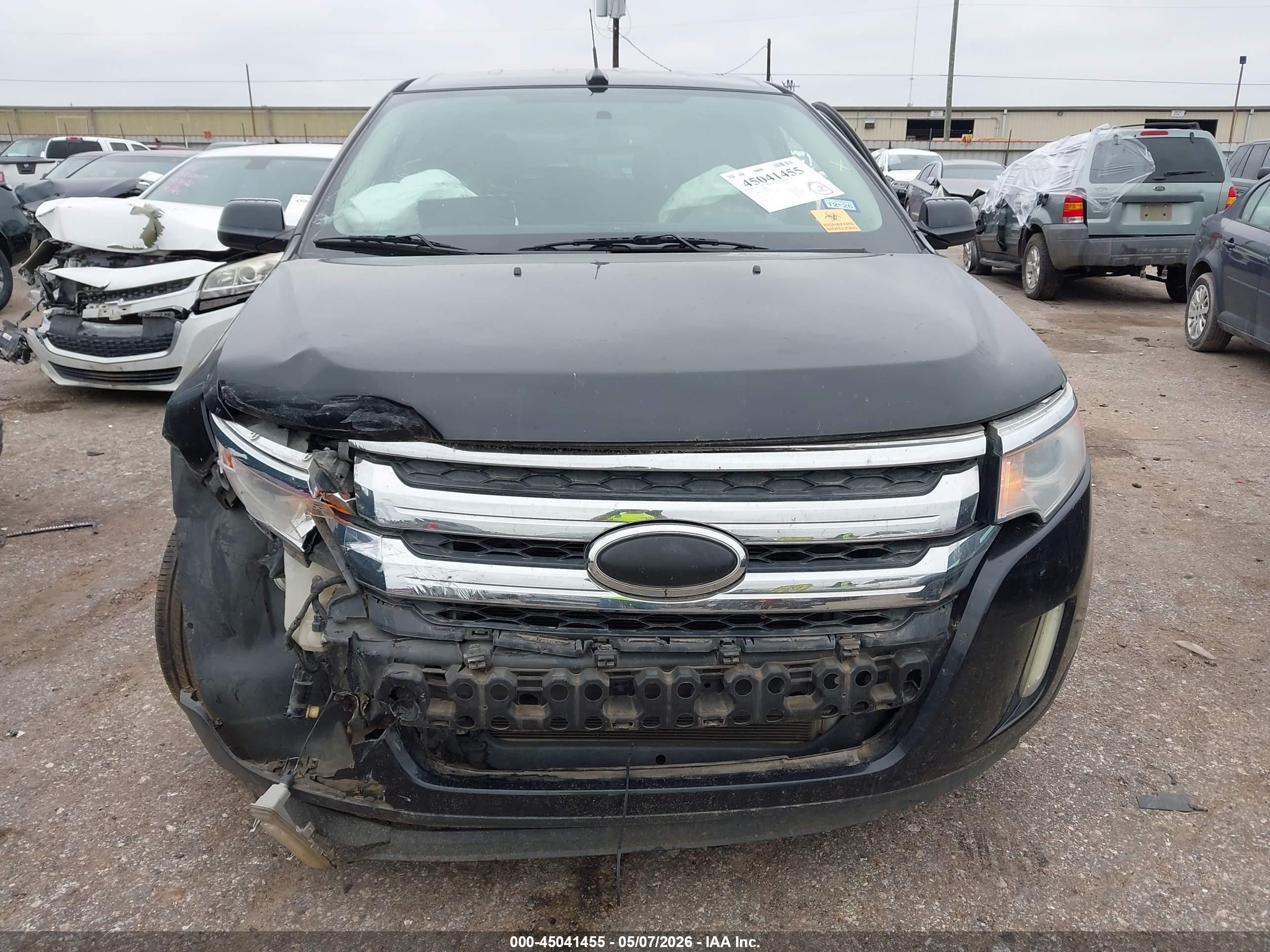 2013 Ford Edge Limited Black vin: 2FMDK3KC8DBC45570