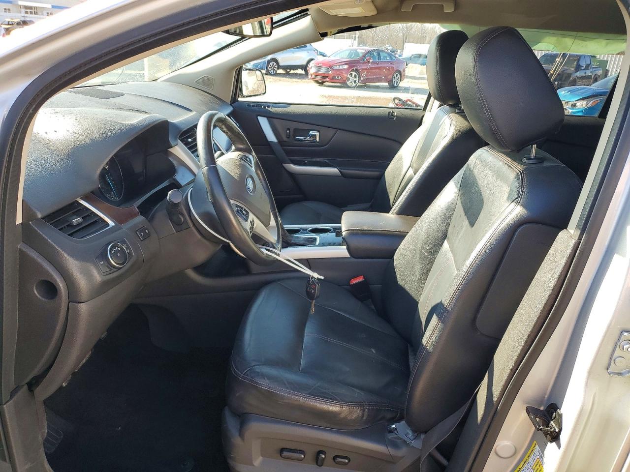 2014 Ford Edge Limited Silver vin: 2FMDK3KC8EBA30790