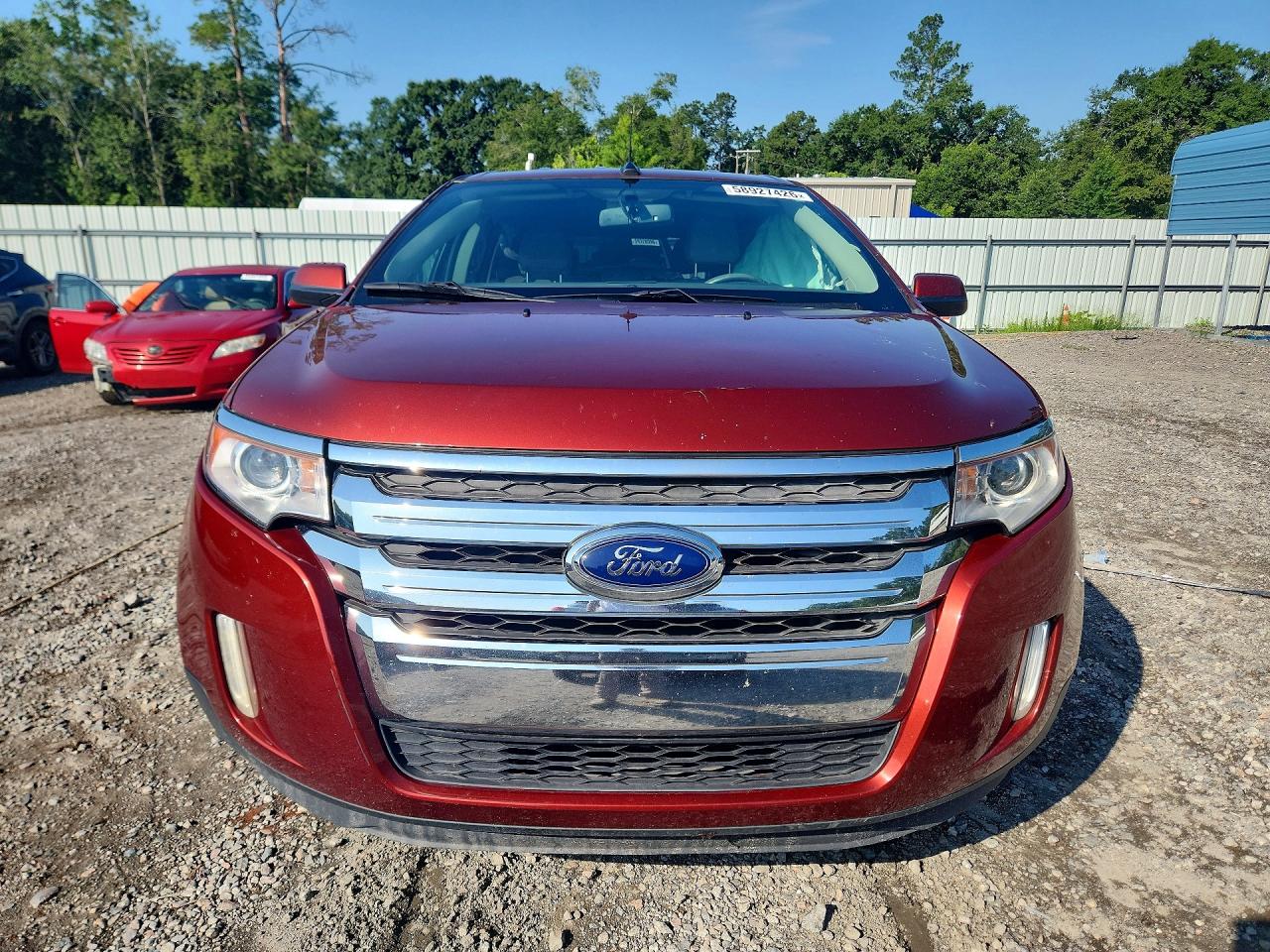 2014 Ford Edge Limited Burgundy vin: 2FMDK3KC8EBA34337