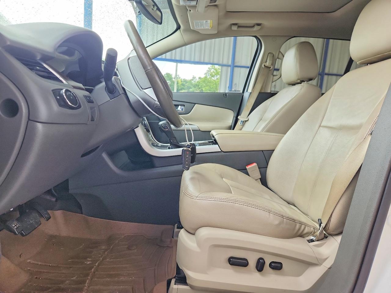 2014 Ford Edge Limited White vin: 2FMDK3KC8EBA53146