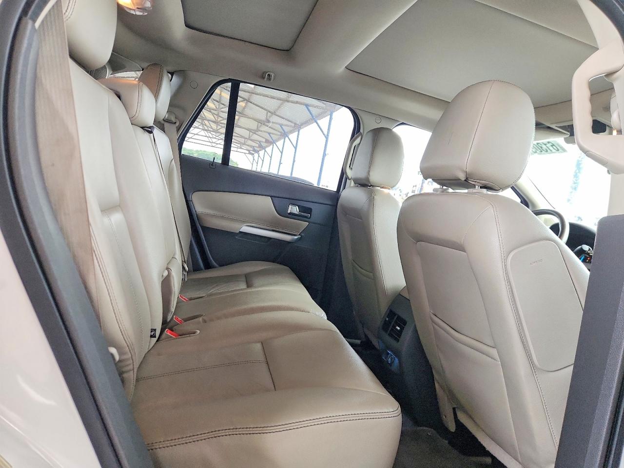 2014 Ford Edge Limited White vin: 2FMDK3KC8EBA53146