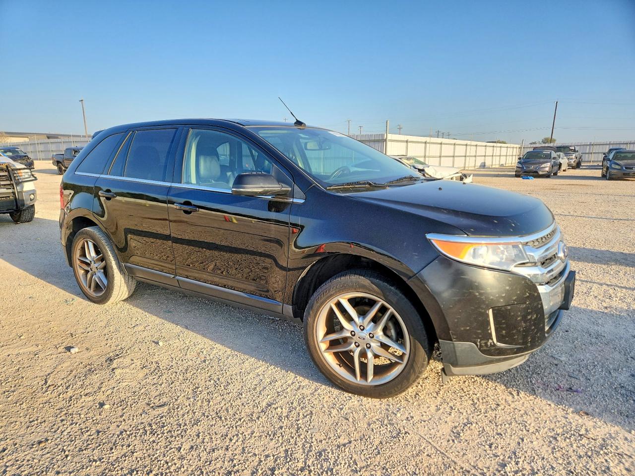 2014 Ford Edge Limited Black vin: 2FMDK3KC8EBB29805