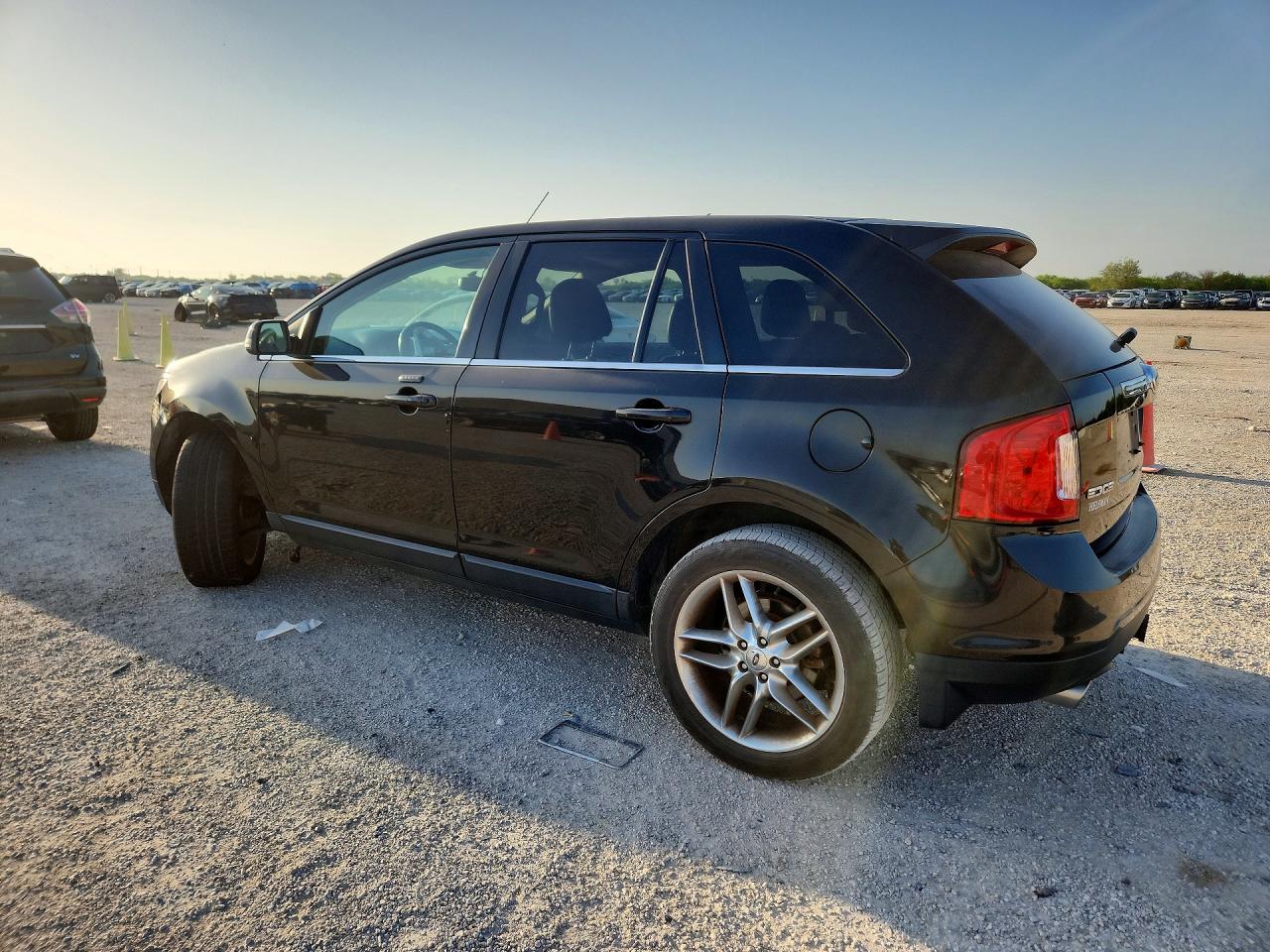 2014 Ford Edge Limited Black vin: 2FMDK3KC8EBB29805