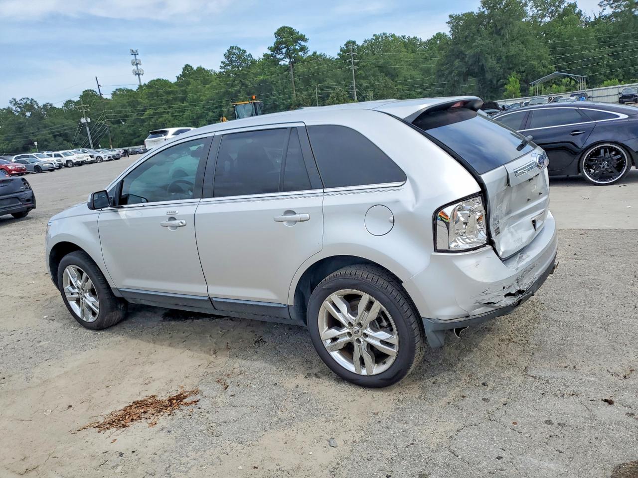 2014 Ford Edge Limited Silver vin: 2FMDK3KC8EBB72492