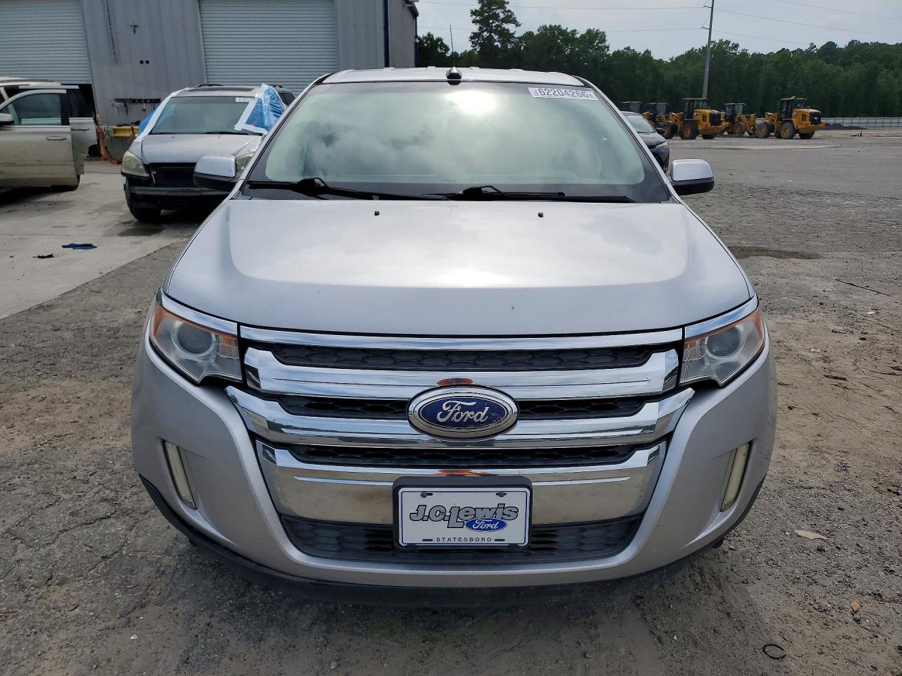 2014 Ford Edge Limited Silver vin: 2FMDK3KC8EBB72492
