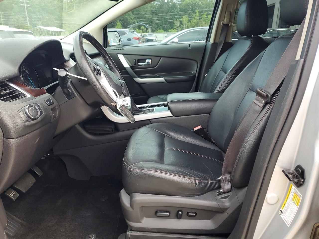 2014 Ford Edge Limited Silver vin: 2FMDK3KC8EBB72492