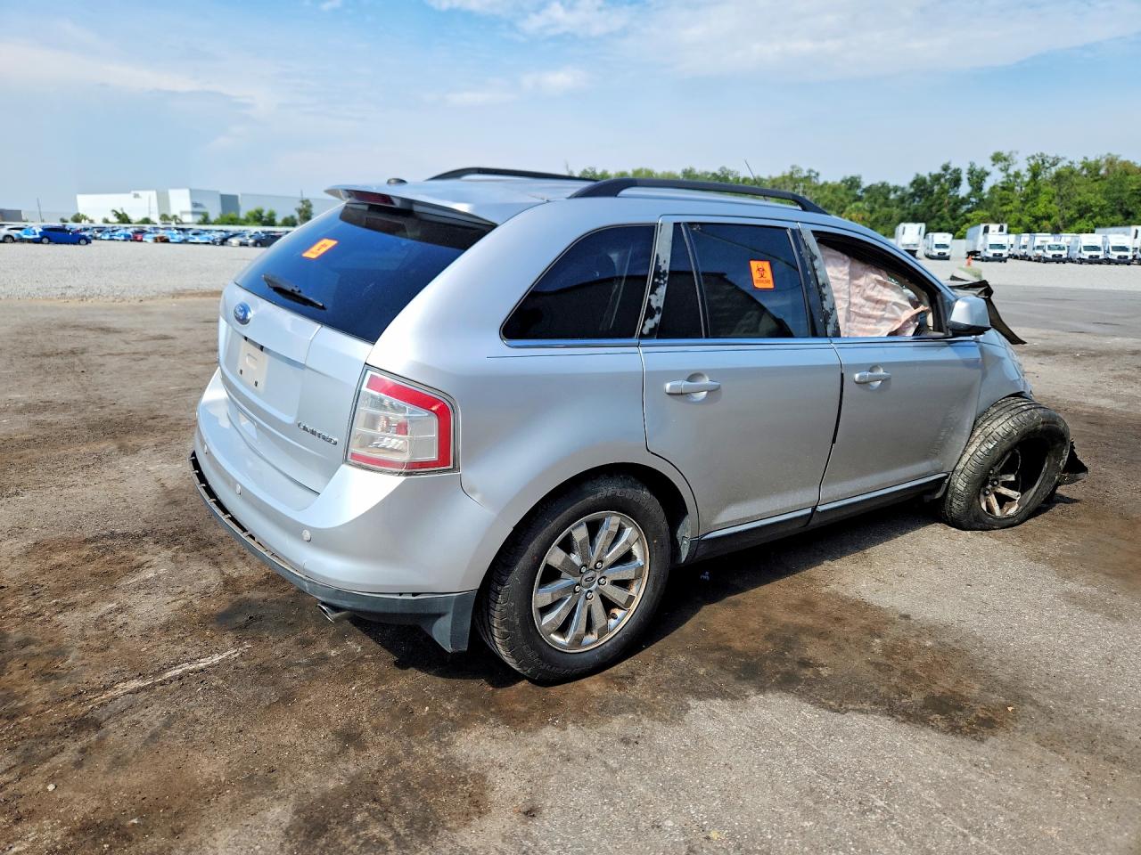 2010 Ford Edge Limited Silver vin: 2FMDK3KC9ABA35829