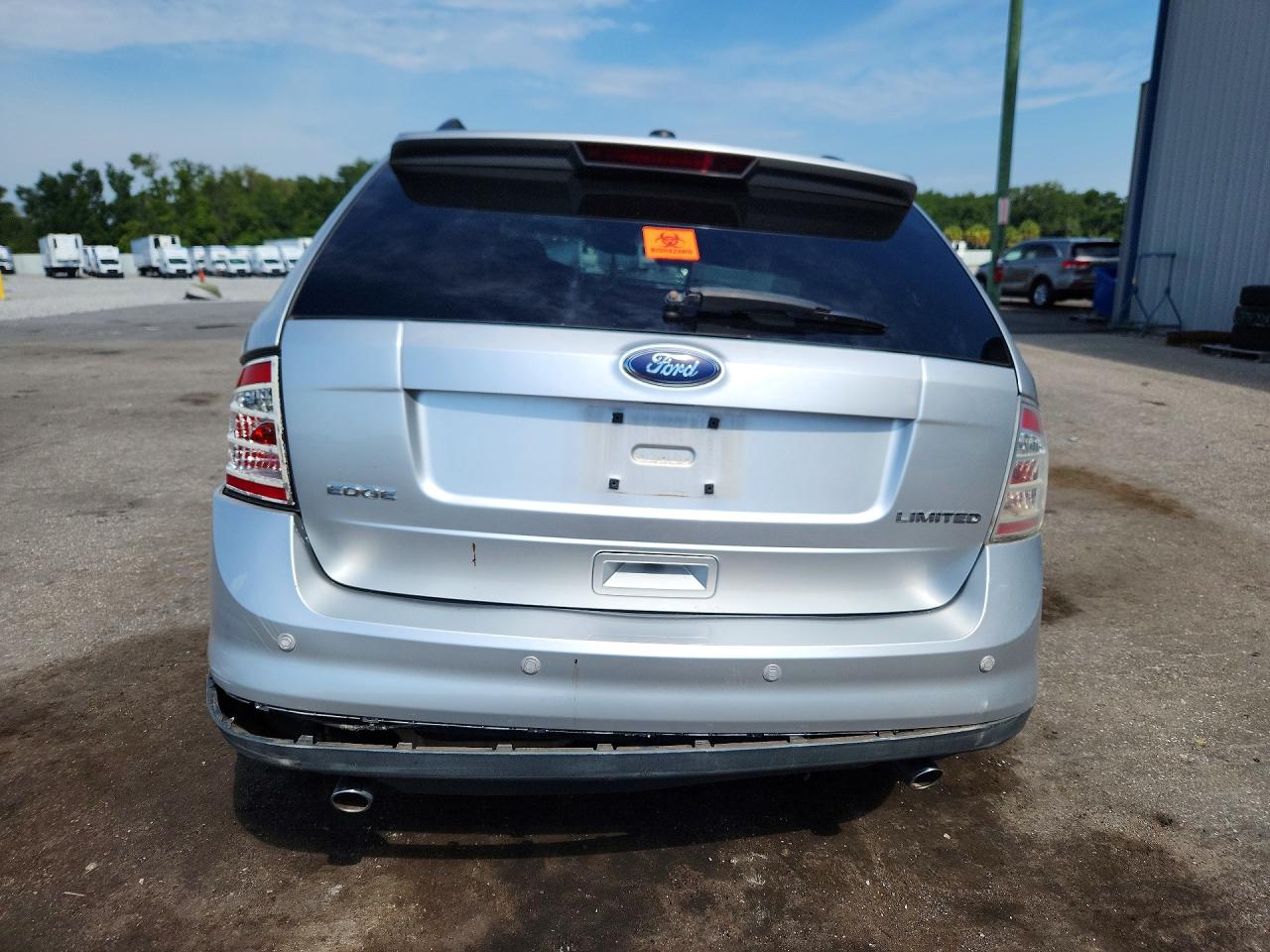 2010 Ford Edge Limited Silver vin: 2FMDK3KC9ABA35829