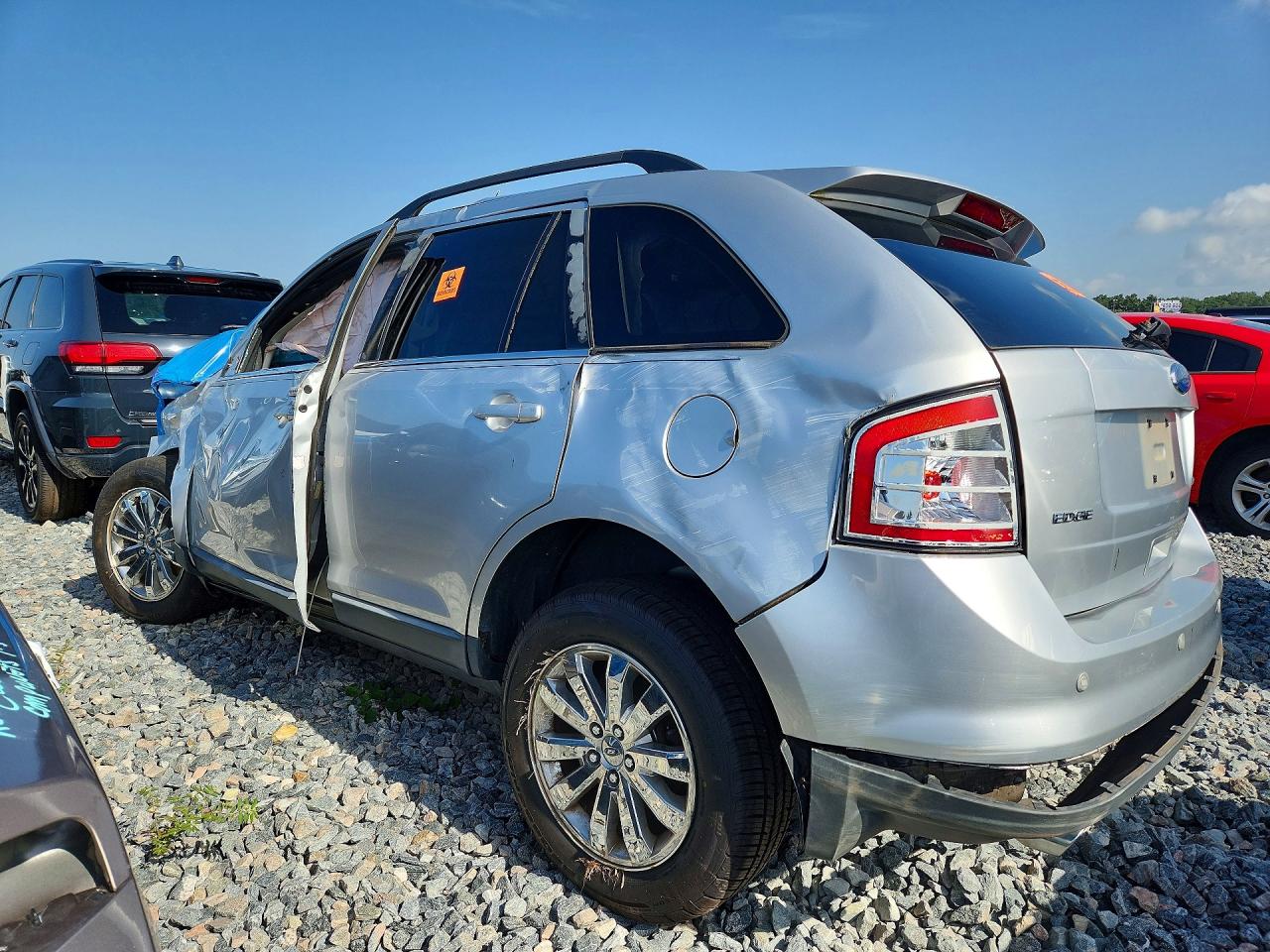 2010 Ford Edge Limited Silver vin: 2FMDK3KC9ABA35829