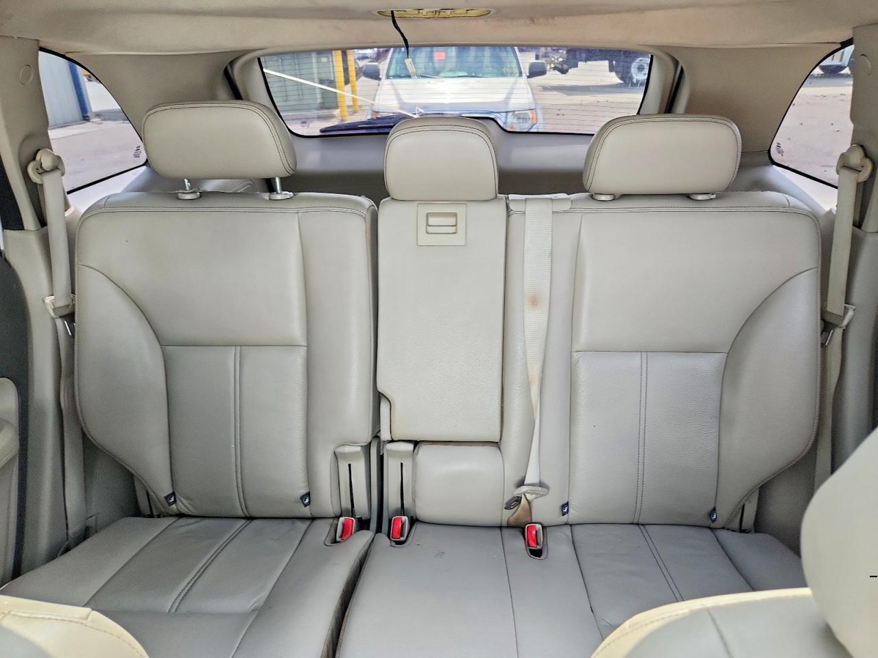 2010 Ford Edge Limited White vin: 2FMDK3KC9ABA69169