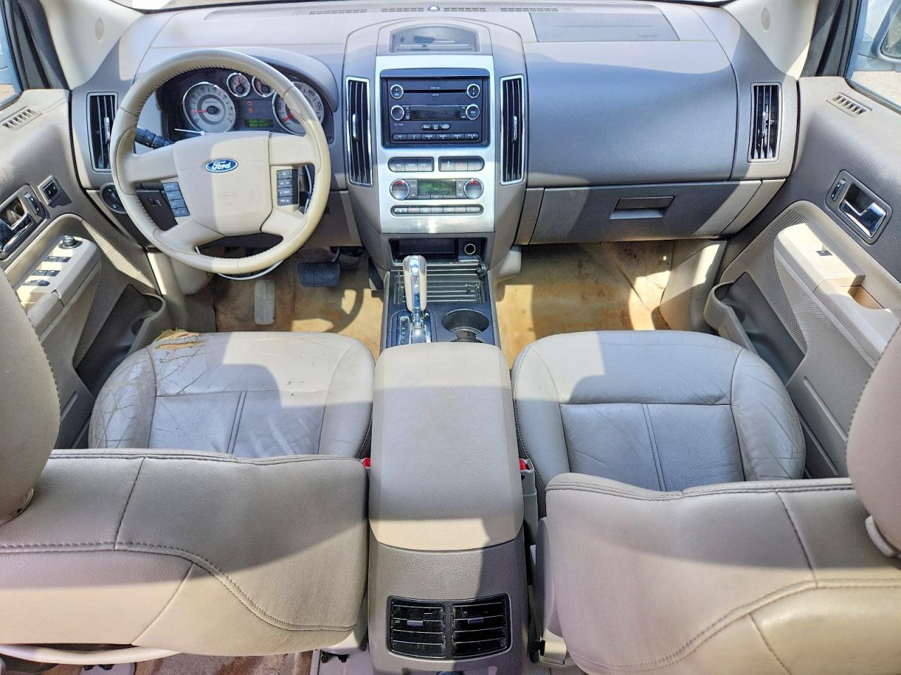 2010 Ford Edge Limited White vin: 2FMDK3KC9ABA69169