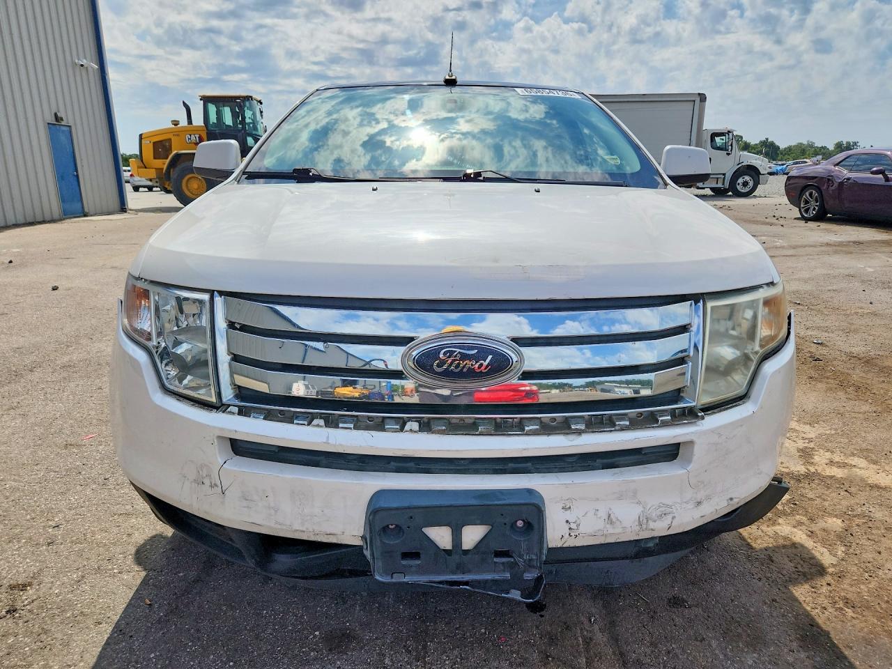 2010 Ford Edge Limited White vin: 2FMDK3KC9ABA69169