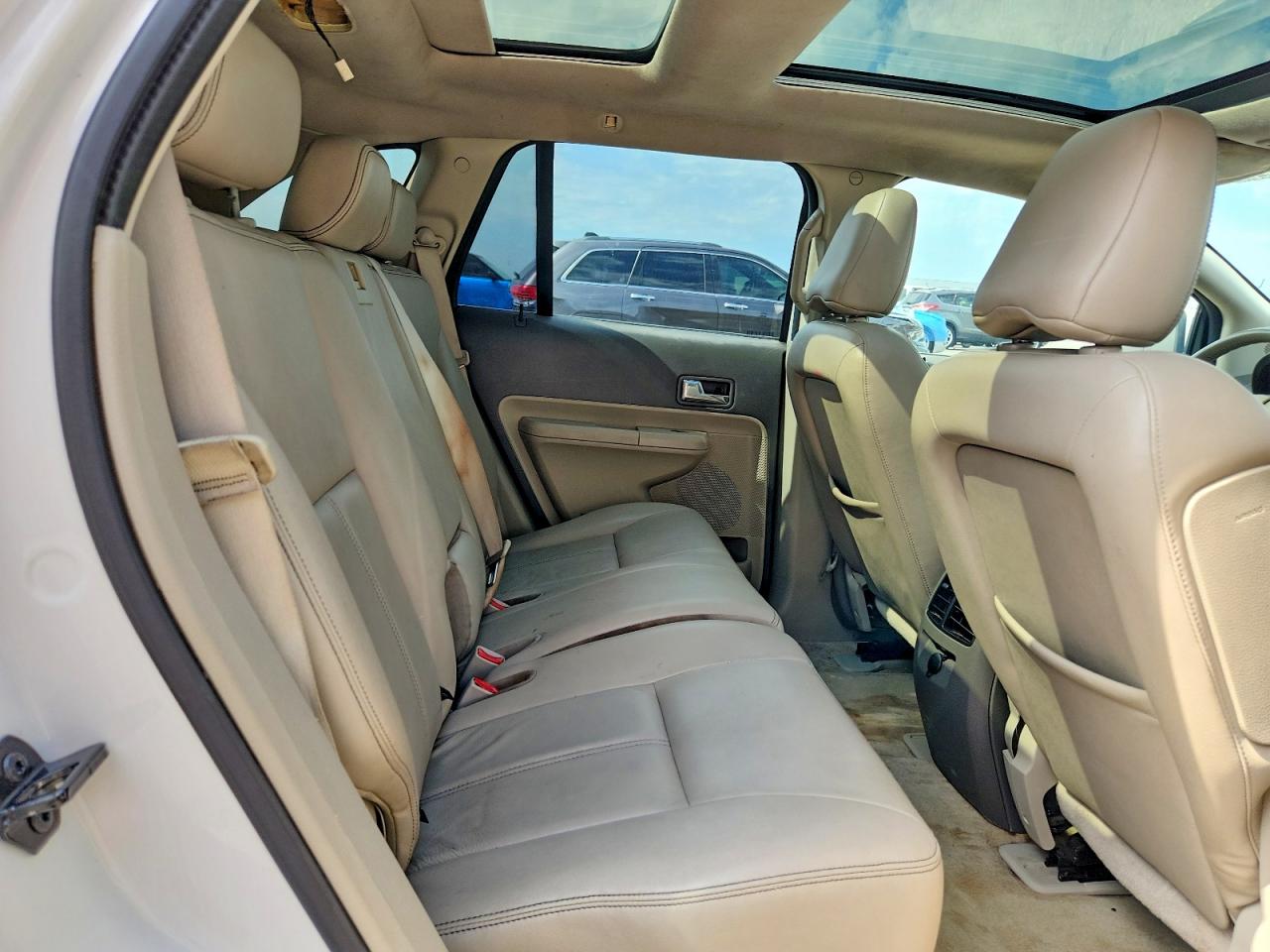 2010 Ford Edge Limited White vin: 2FMDK3KC9ABA69169