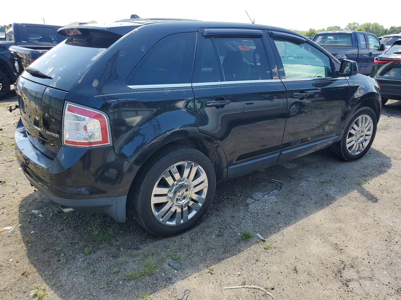 2010 Ford Edge Limited Black vin: 2FMDK3KC9ABB08164