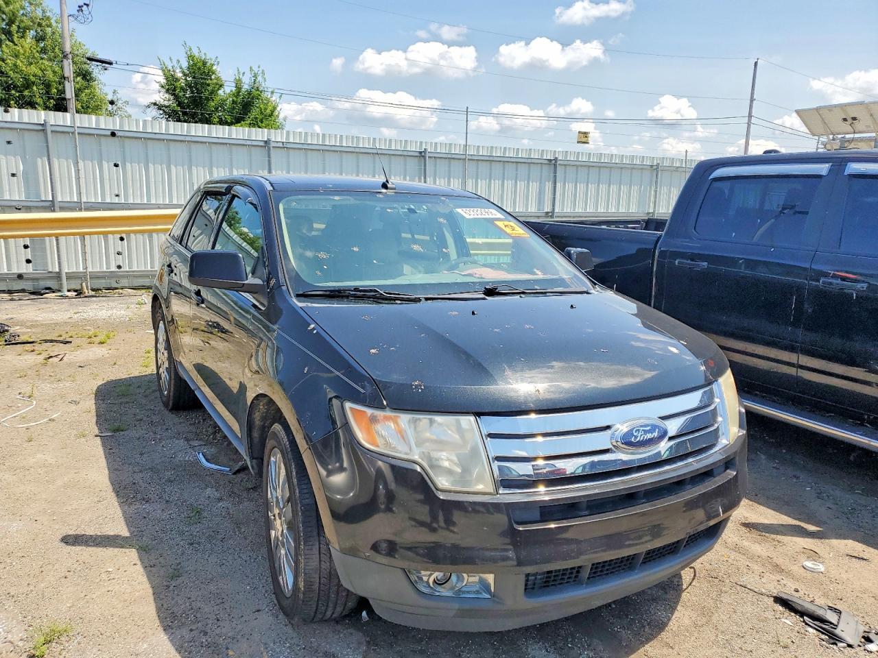 2010 Ford Edge Limited Black vin: 2FMDK3KC9ABB08164