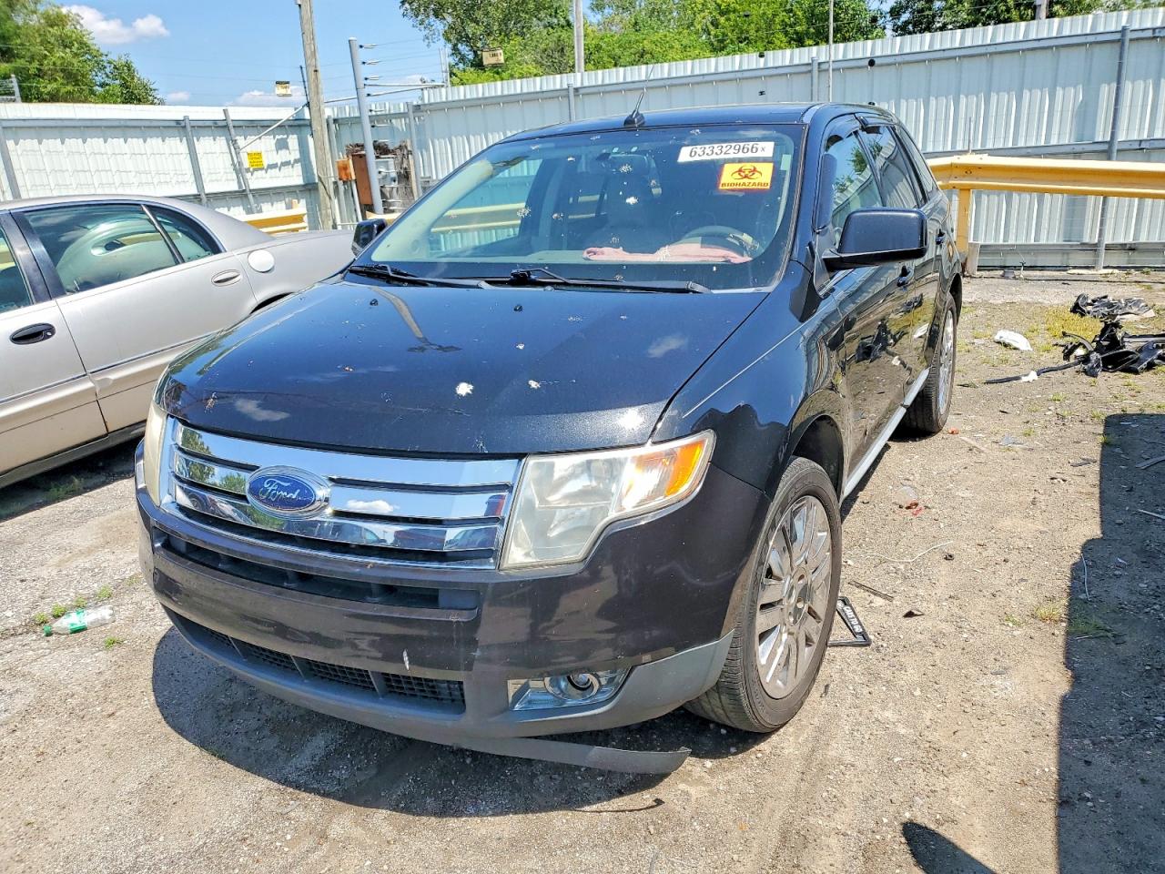 2010 Ford Edge Limited Black vin: 2FMDK3KC9ABB08164