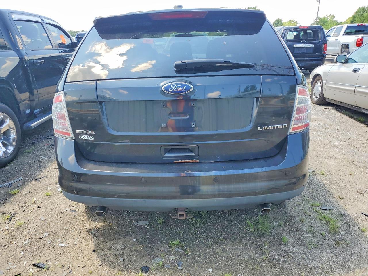 2010 Ford Edge Limited Black vin: 2FMDK3KC9ABB08164