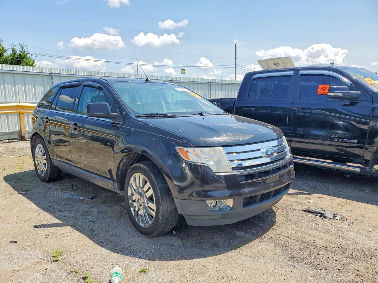 2010 Ford Edge Limited Black vin: 2FMDK3KC9ABB08164