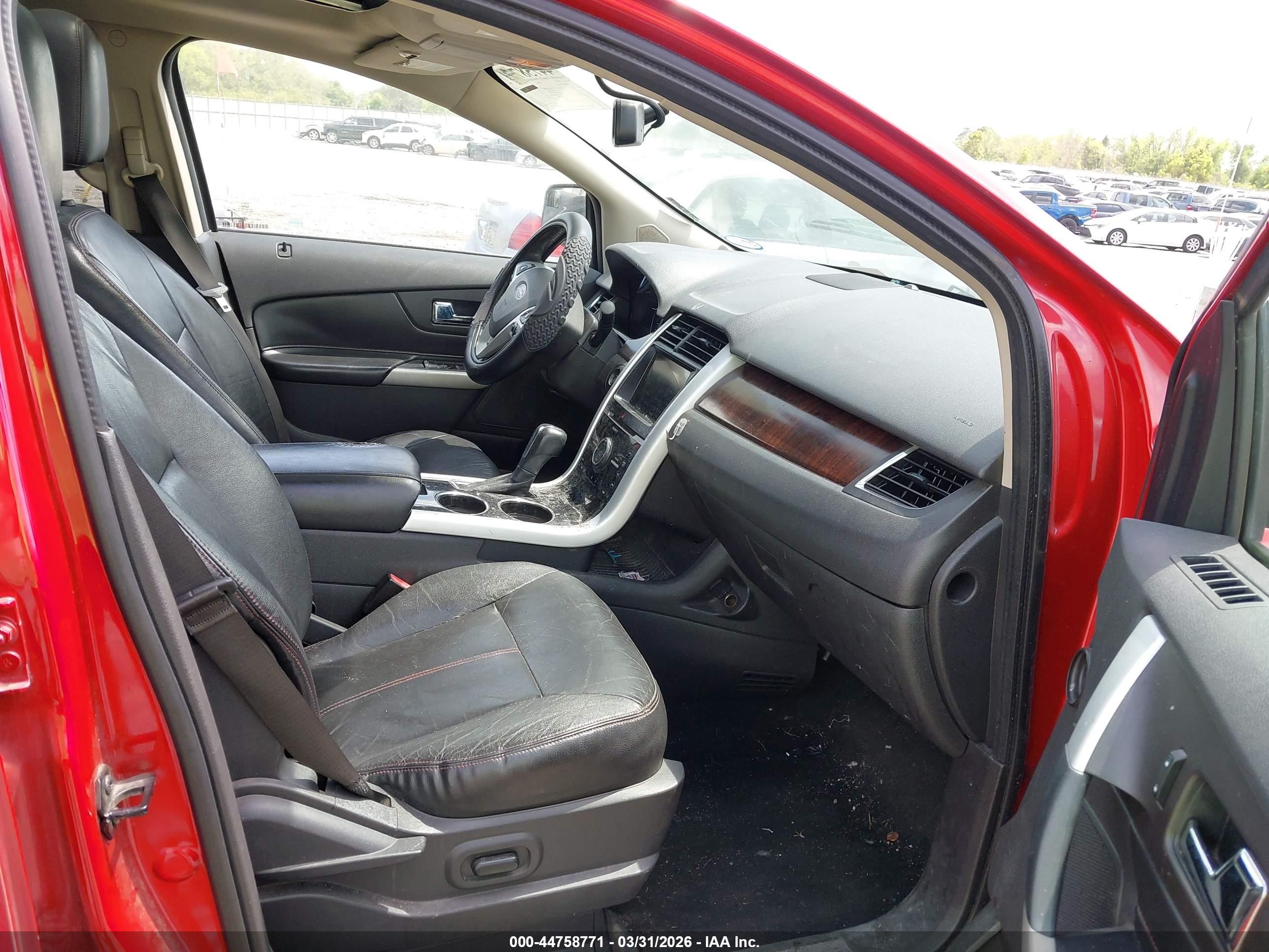 2011 Ford Edge Limited Red vin: 2FMDK3KC9BBA15761