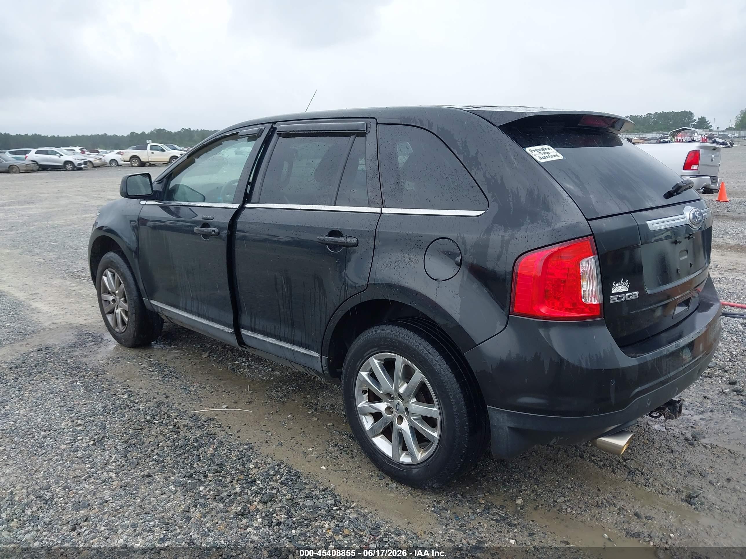2011 Ford Edge Limited Black vin: 2FMDK3KC9BBA45133