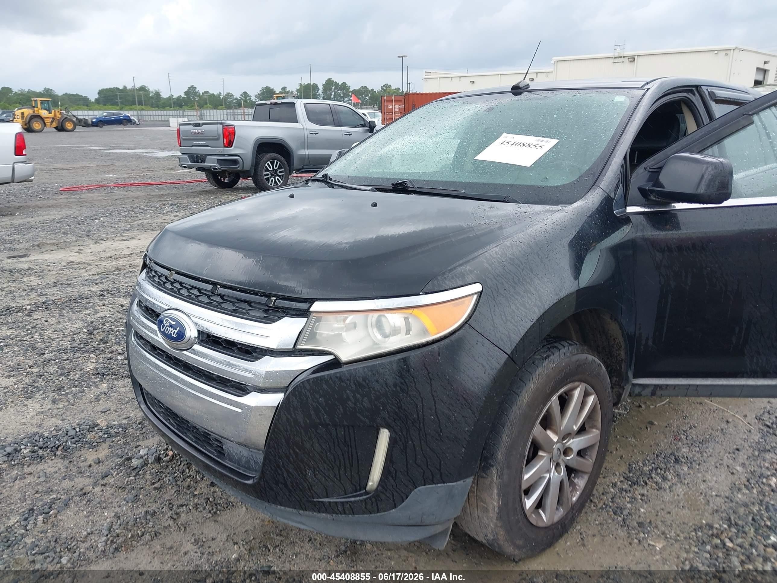 2011 Ford Edge Limited Black vin: 2FMDK3KC9BBA45133